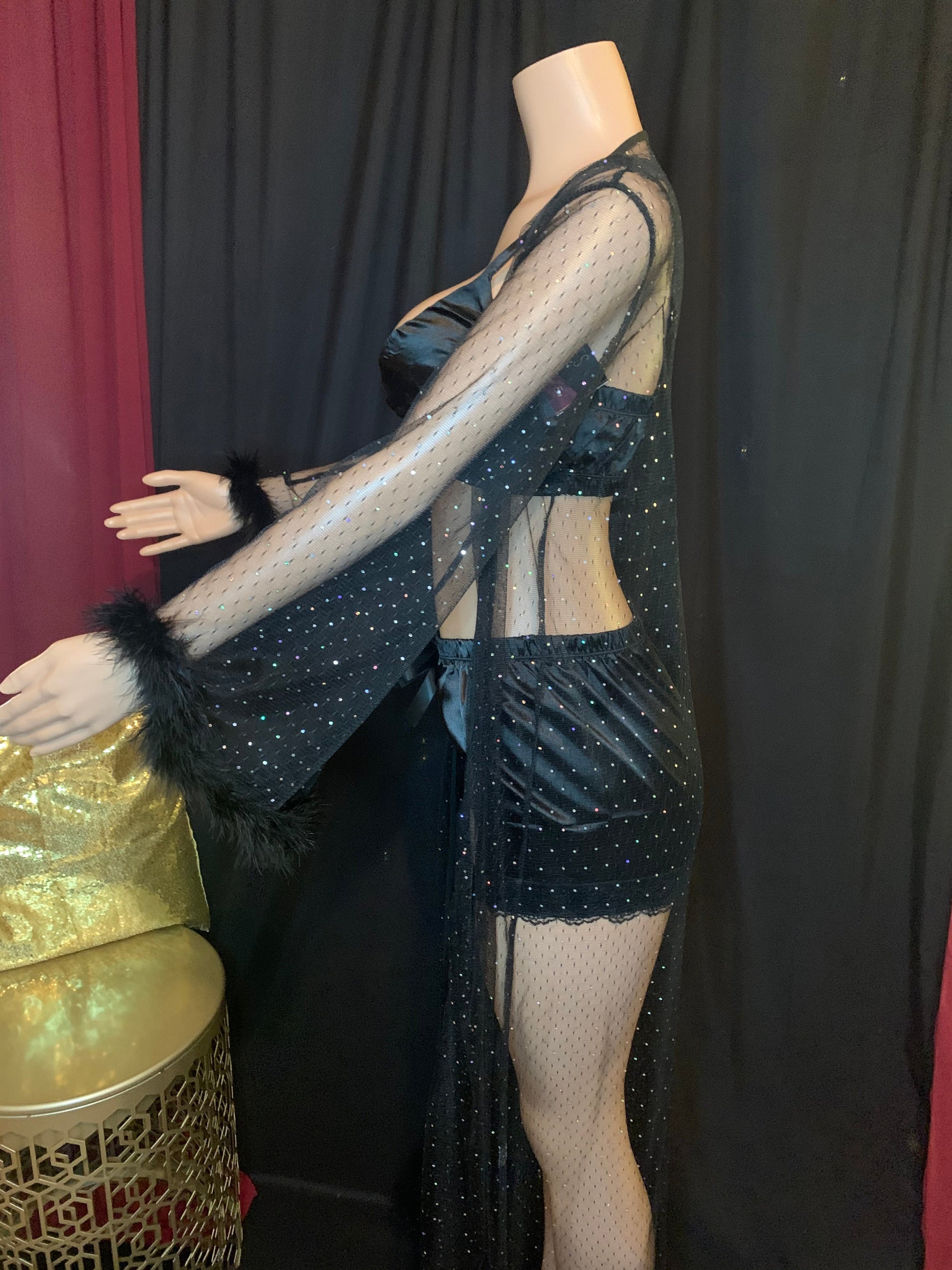 Shimmering Star Robe Desirables Lingerie & Accessories