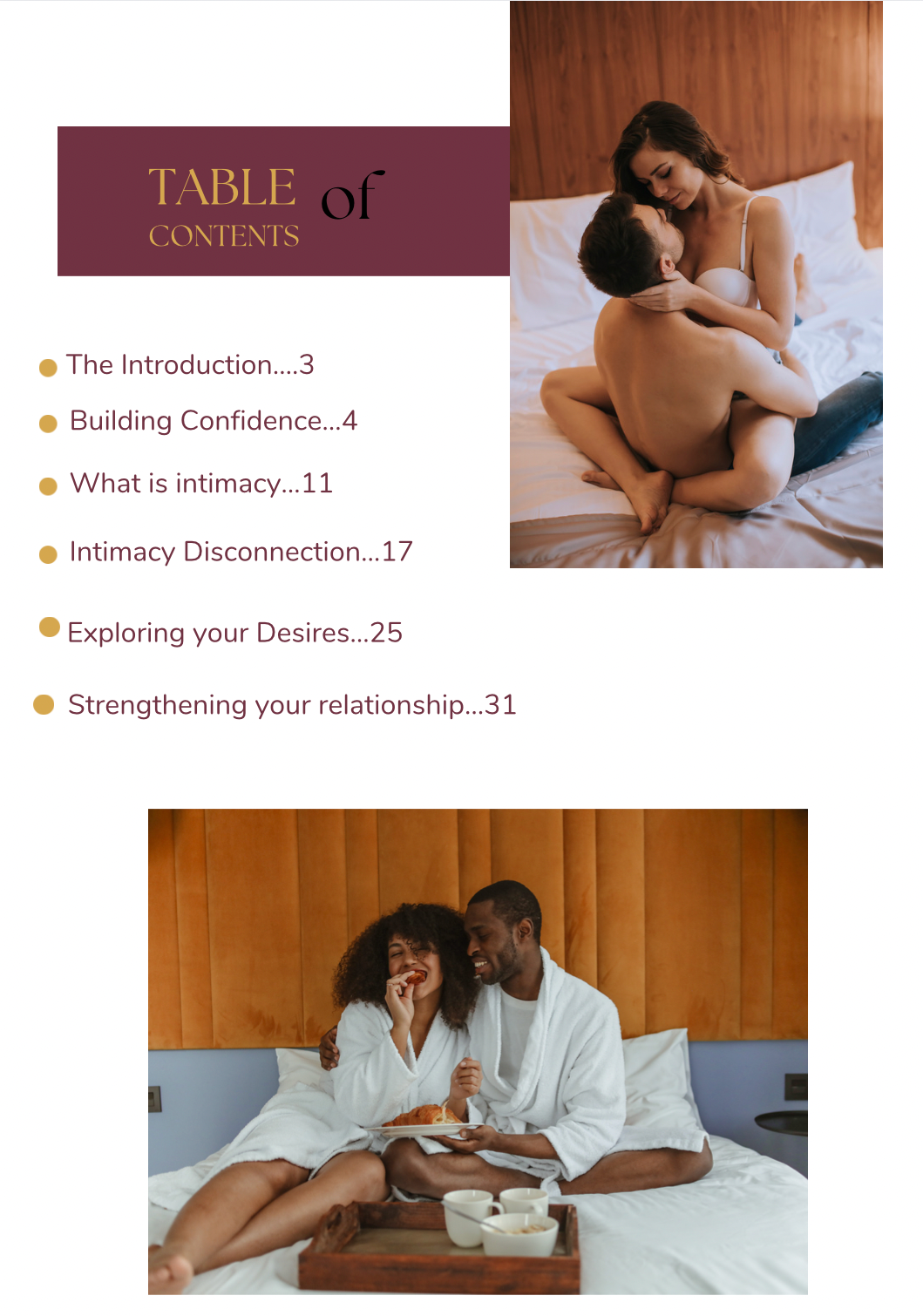Reconnecting Intimacy Book Desirables Lingerie & Accessories