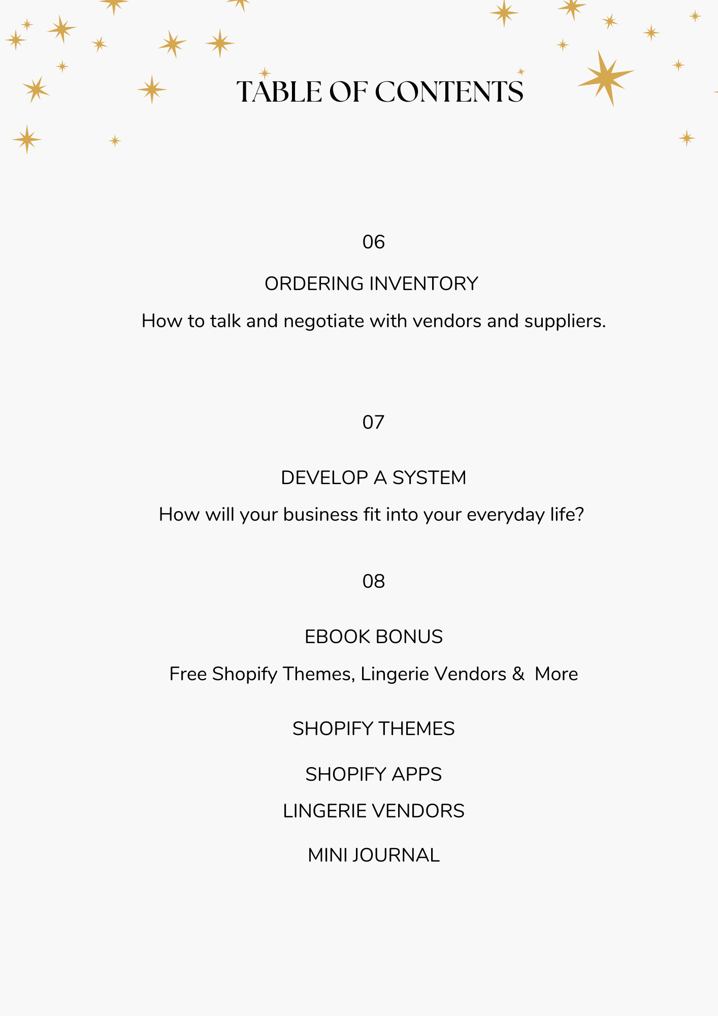 Lingeriepreneur Desirables Lingerie & Accessories