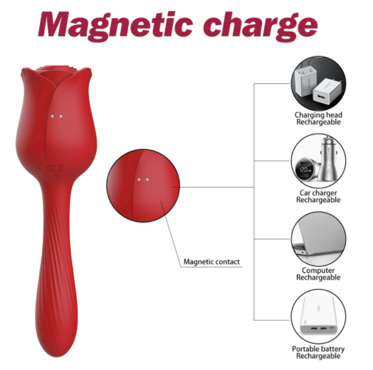 Rose with wand Desirables Lingerie & Accessories