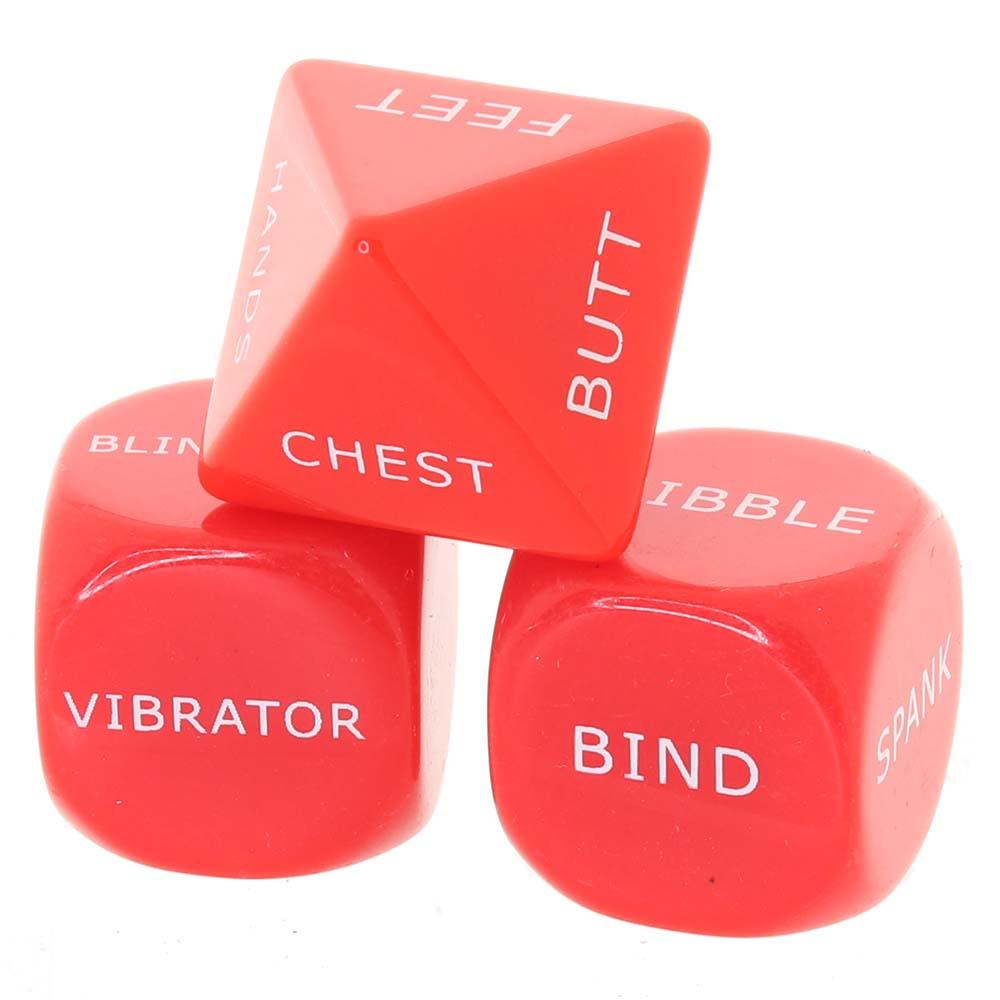 Let’s Get Kinky Dice Pink Cherry