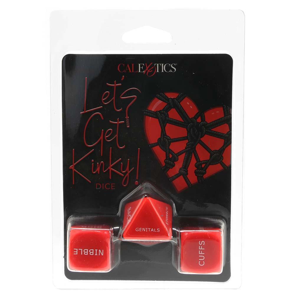 Let’s Get Kinky Dice Pink Cherry